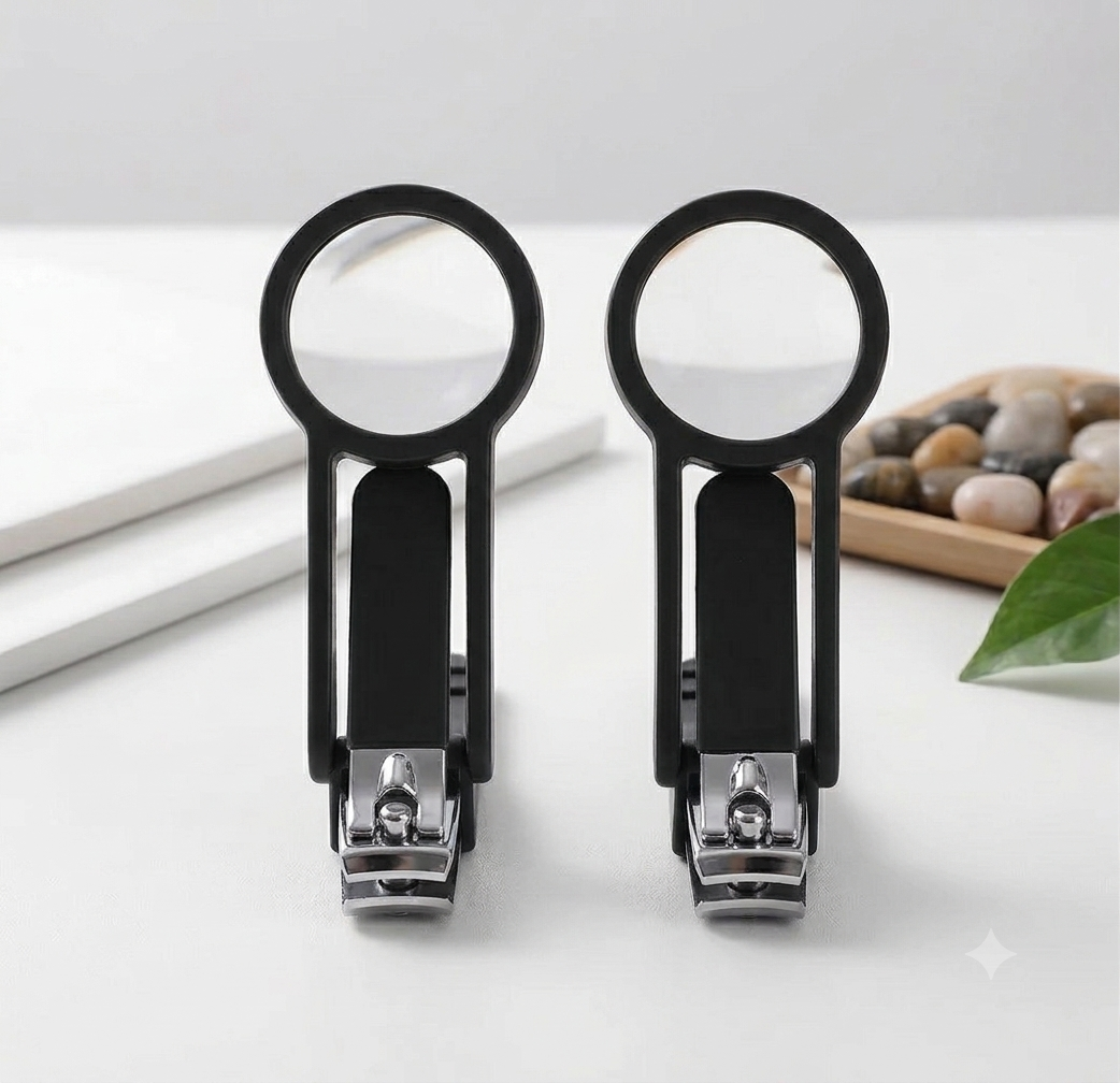 🔥Buy 1 Get 1 Free🔥Ivosoma® Stainless Steel Magnifying Nail Clipper – 3X Magnifying Glass