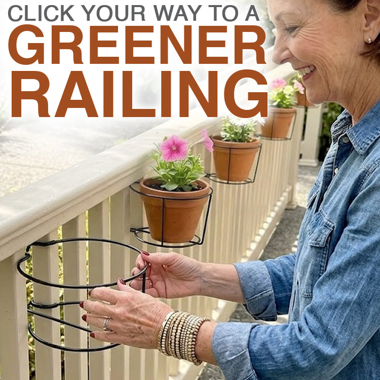 Avaleric® Floating Railing Planter - Plant Clip