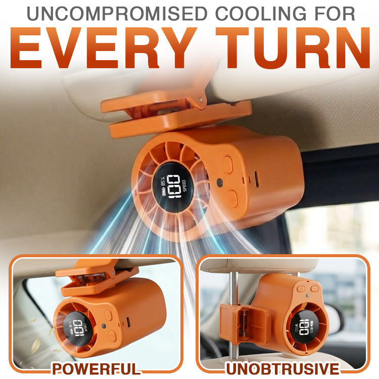 ✅ Hands-Free Personal Cooling Fan