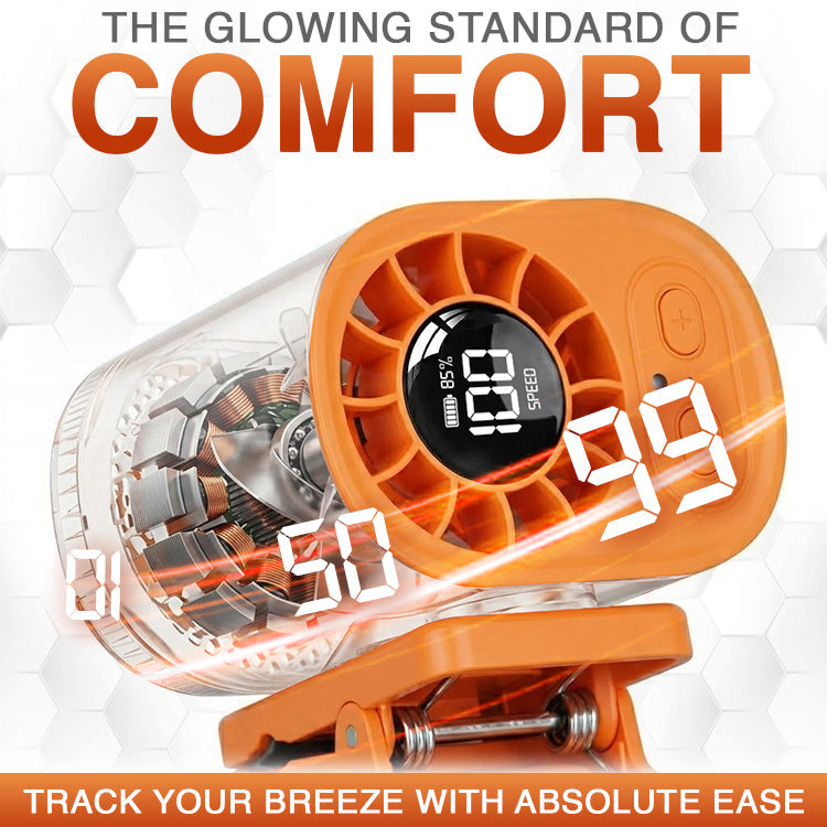 ✅ Hands-Free Personal Cooling Fan