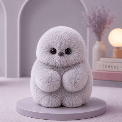 👀70% OFF Ivosoma® Cute AI shy Emotional companionship robot doll bag charm plush toy👜-It can sing, turn its head, and learn to speak🤖（upsell）