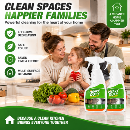 Ivosoma® Heavy Duty Kitchen Degreaser Spray – Powerful Grease Remover For Stove, Oven, Cabinets & Multiple Surfaces upsell