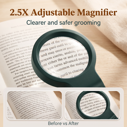 🔥Buy 1 Get 1 Free🔥Ivosoma® Stainless Steel Magnifying Nail Clipper – 3X Magnifying Glass
