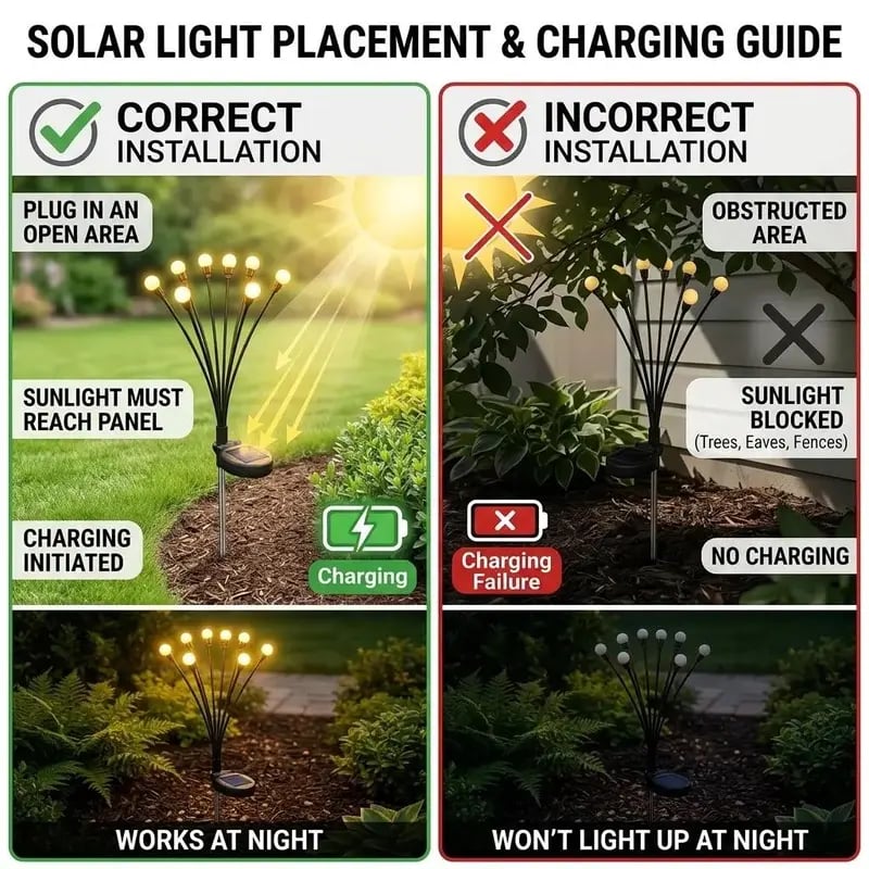 🔥Lasy day 50% OFF-🔥Ivosoma® IP65 Waterproof Solar Powered Firefly Light