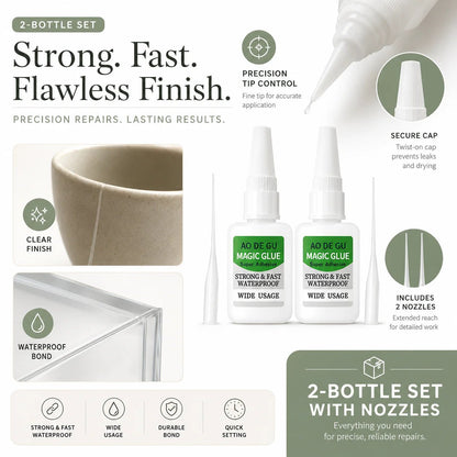 ⚡Ivosoma® Fast-Setting Super Glue Kit – 4 × 20mL Per Set