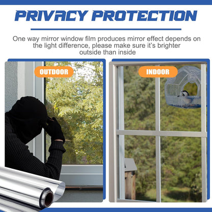 Ivosoma® One-Way Mirror Window Film – Heat Control & UV Protection upsell
