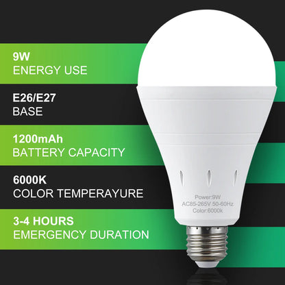 🔥LAST DAY 50% OFF ✨Rechargeable Emergency LED Light Bulbs