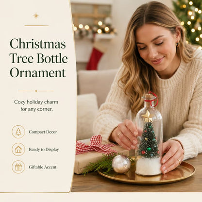 🎅🎄Ivosoma® Christmas Sale -Recordable Christmas Tree Message In A Bottle