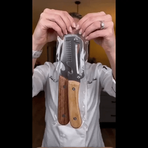 Last Day 50% OFF 🔥✨🔪 Multi-Functional Stainless Peeler 🥕
