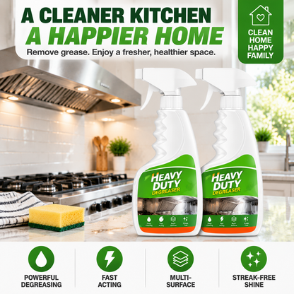 Ivosoma® Heavy Duty Kitchen Degreaser Spray – Powerful Grease Remover For Stove, Oven, Cabinets & Multiple Surfaces upsell