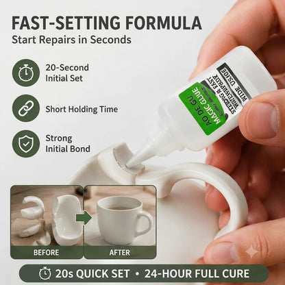 ⚡Ivosoma® Fast-Setting Super Glue Kit – 4 × 20mL Per Set