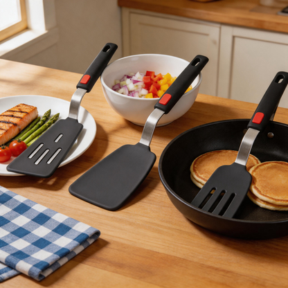 Beijiyi 3-Piece Silicone Spatula Turner Set