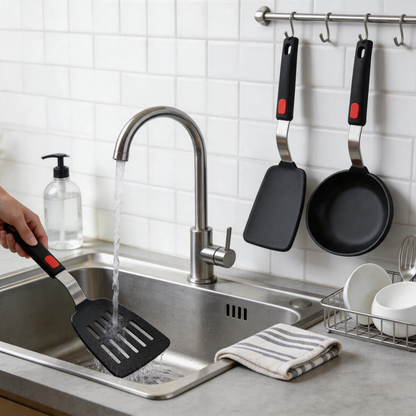 Beijiyi 3-Piece Silicone Spatula Turner Set