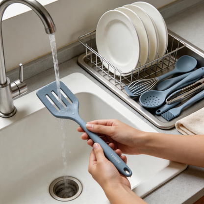 Vayvnt 10-Piece Silicone Cooking Utensils Set