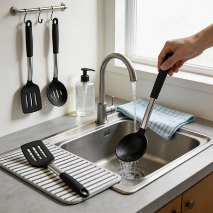 Yoehka 4-Piece Silicone Cooking Utensils Set