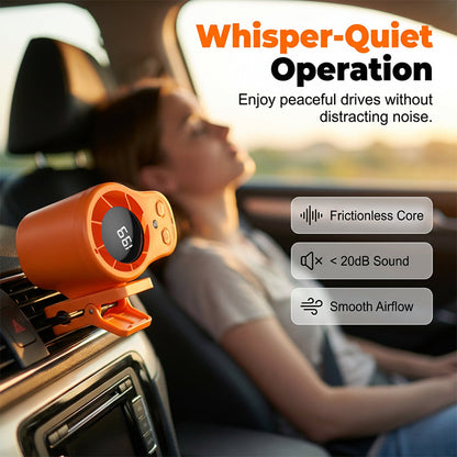 ✅ Hands-Free Personal Cooling Fan