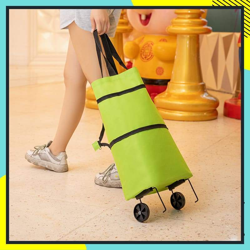 ❤Last Day 50% OFF🛒Ivosoma® Foldable 2-in-1 Rolling Shopping Bag