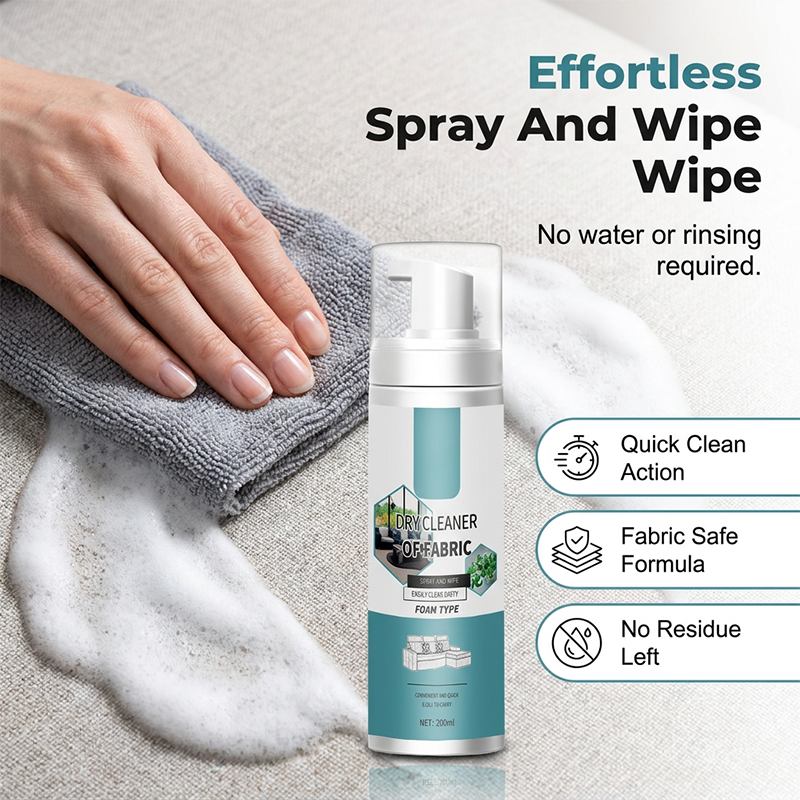 Ivosoma® No-Rinse Fabric Cleaner Foam